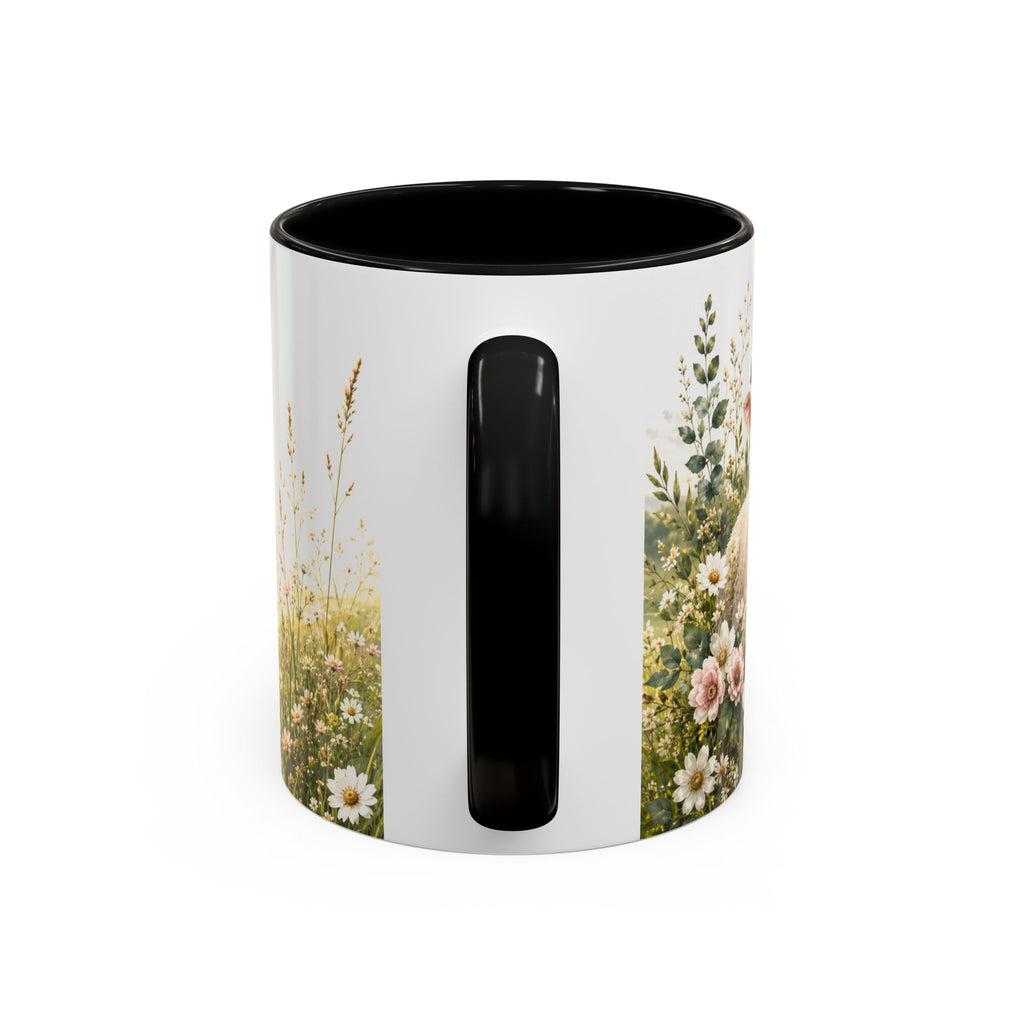 Innocence & Surrender to God Accent Coffee Mug | Religious Faith Scripture