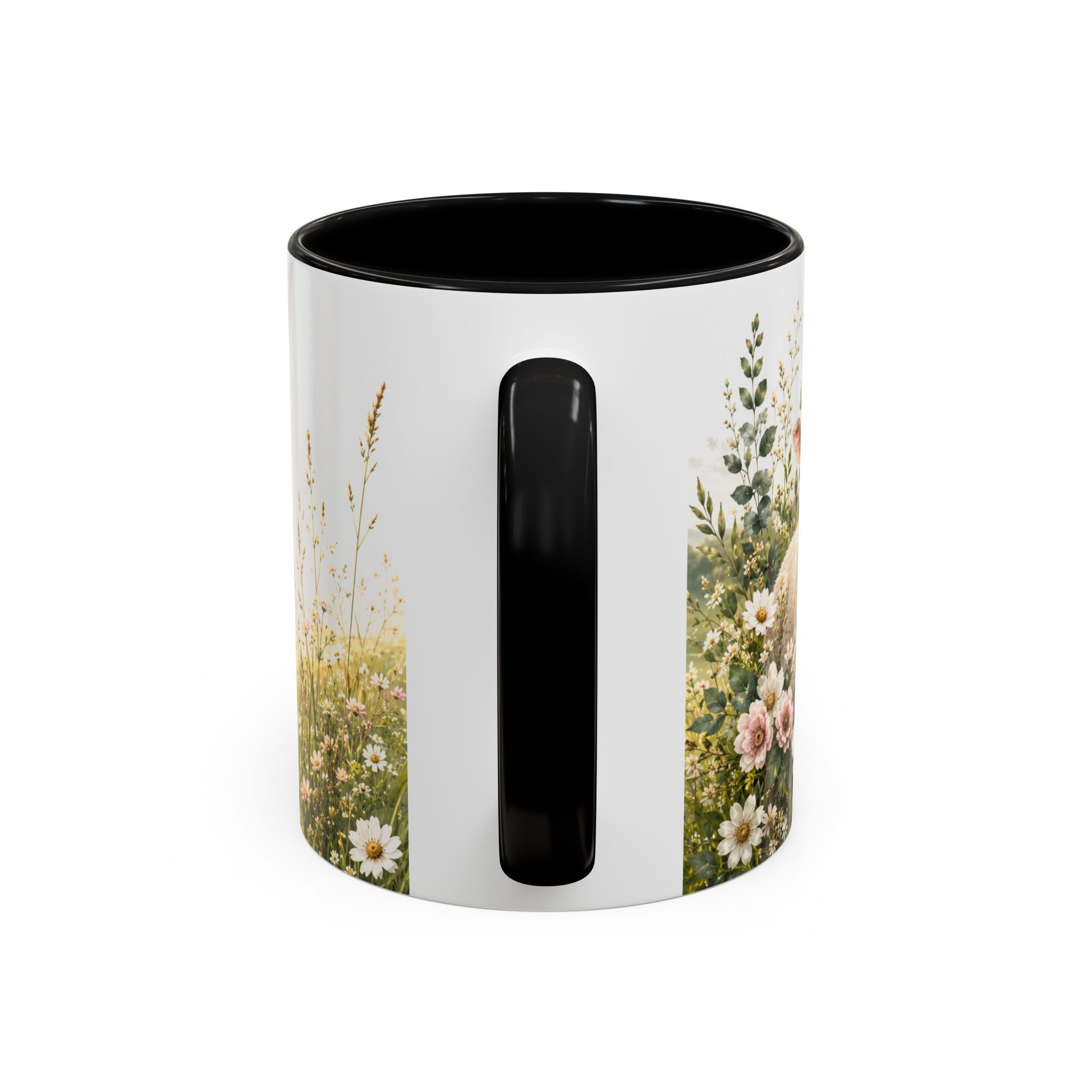 Innocence & Surrender to God Accent Coffee Mug | Religious Faith Scripture