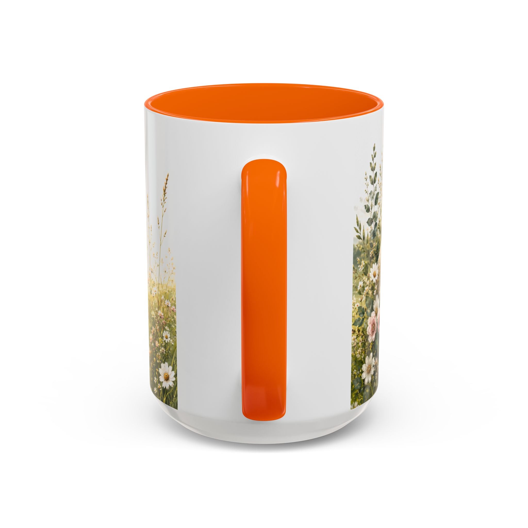 Innocence & Surrender to God Accent Coffee Mug | Religious Faith Scripture