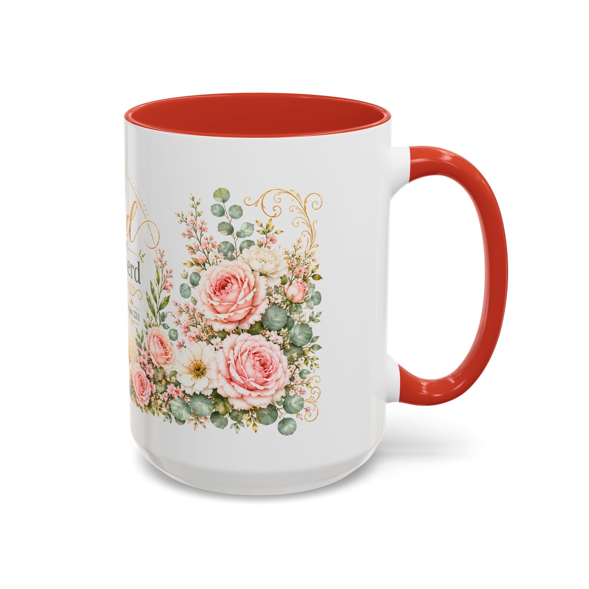 The Lord Is My Shepherd Mug, Psalm 23:1 Christian Coffee Cup, Lamb Bible Verse Mug, Faith Gift for Women Men, Religious Gift