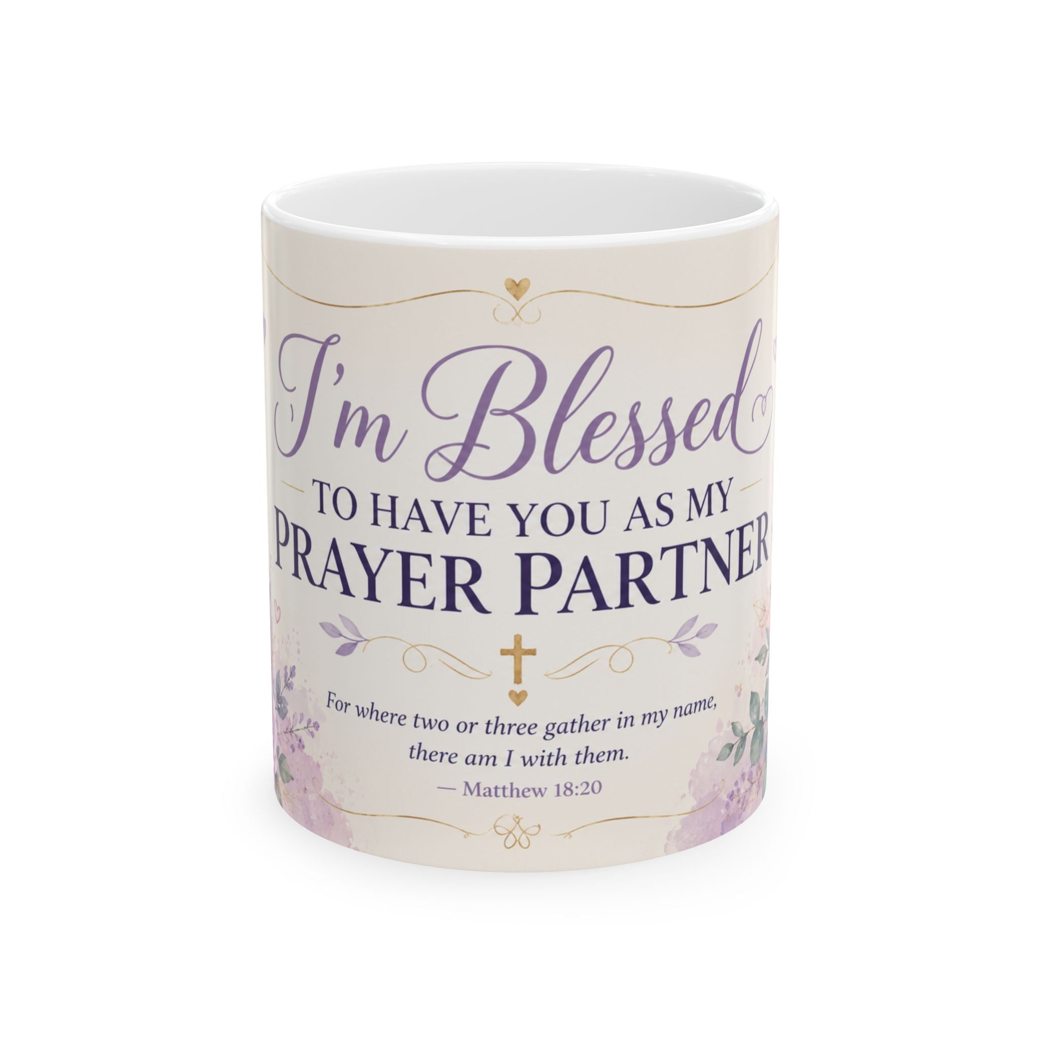 I'm Blessed to Have You as My Prayer Partner Mug