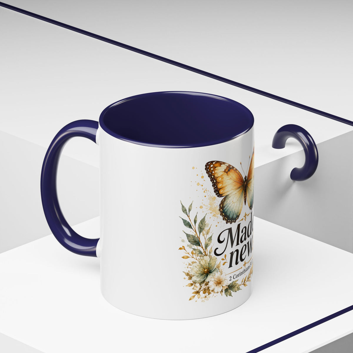 Spiritual Butterfly Morning Accent Coffee Mug | 11oz 15oz