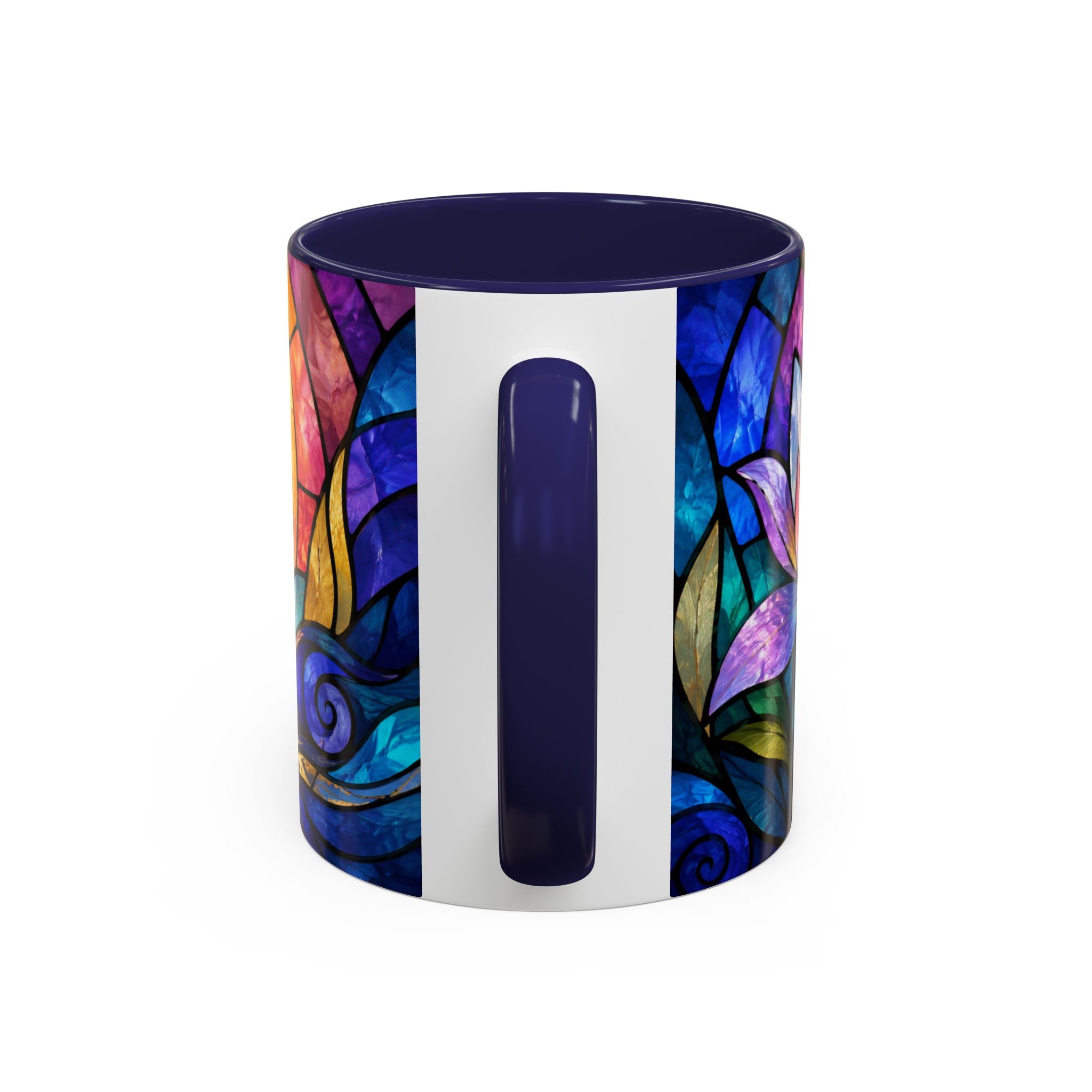 Matthew 11:28 Bible Verse Mug, Christian Coffee Cup, Come To Me All Who Are Weary Mug, Stained Glass Scripture Gift, Faith Prayer Mug