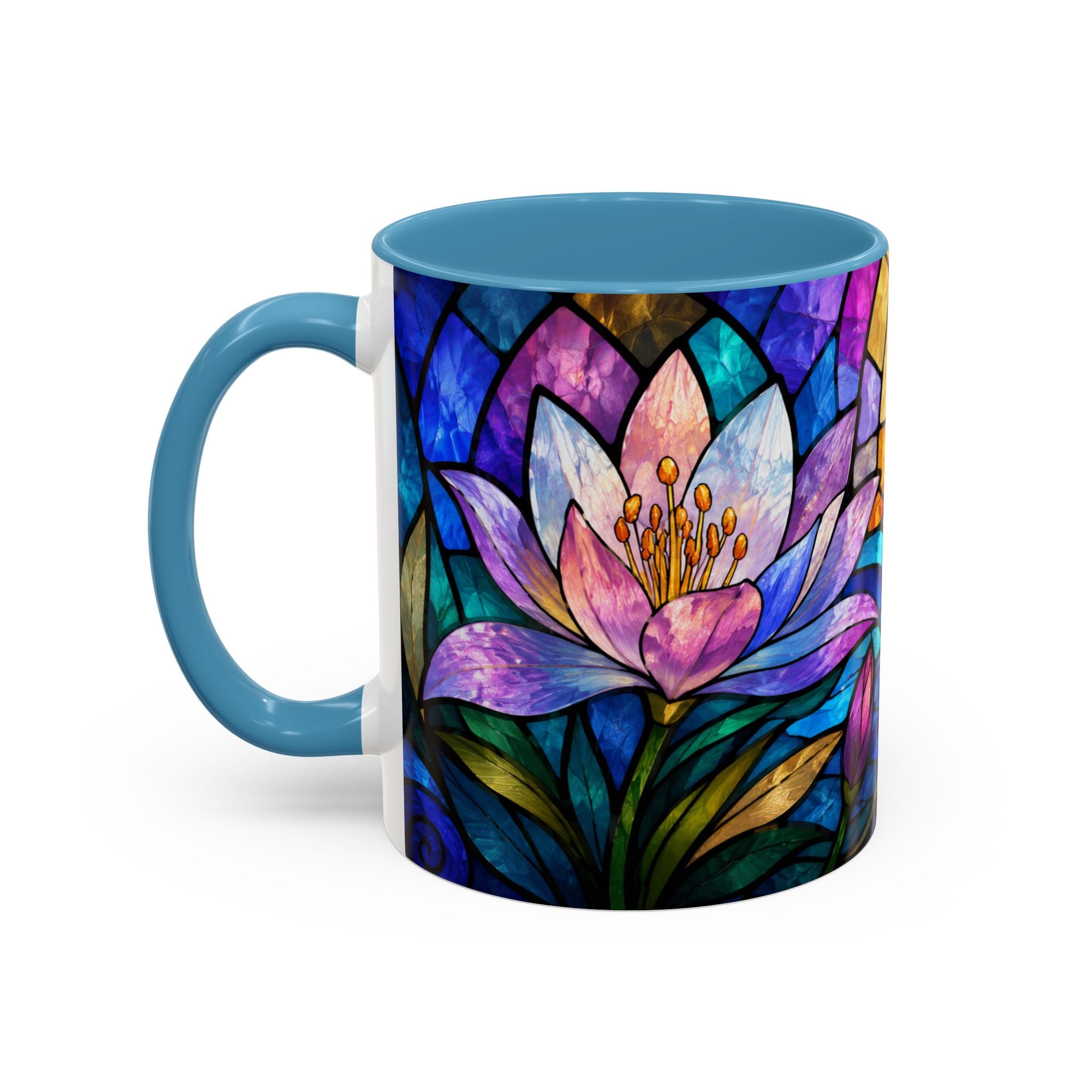 Matthew 11:28 Bible Verse Mug, Christian Coffee Cup, Come To Me All Who Are Weary Mug, Stained Glass Scripture Gift, Faith Prayer Mug