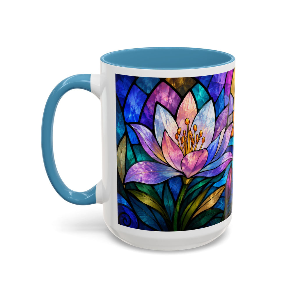 Matthew 11:28 Bible Verse Mug, Christian Coffee Cup, Come To Me All Who Are Weary Mug, Stained Glass Scripture Gift, Faith Prayer Mug