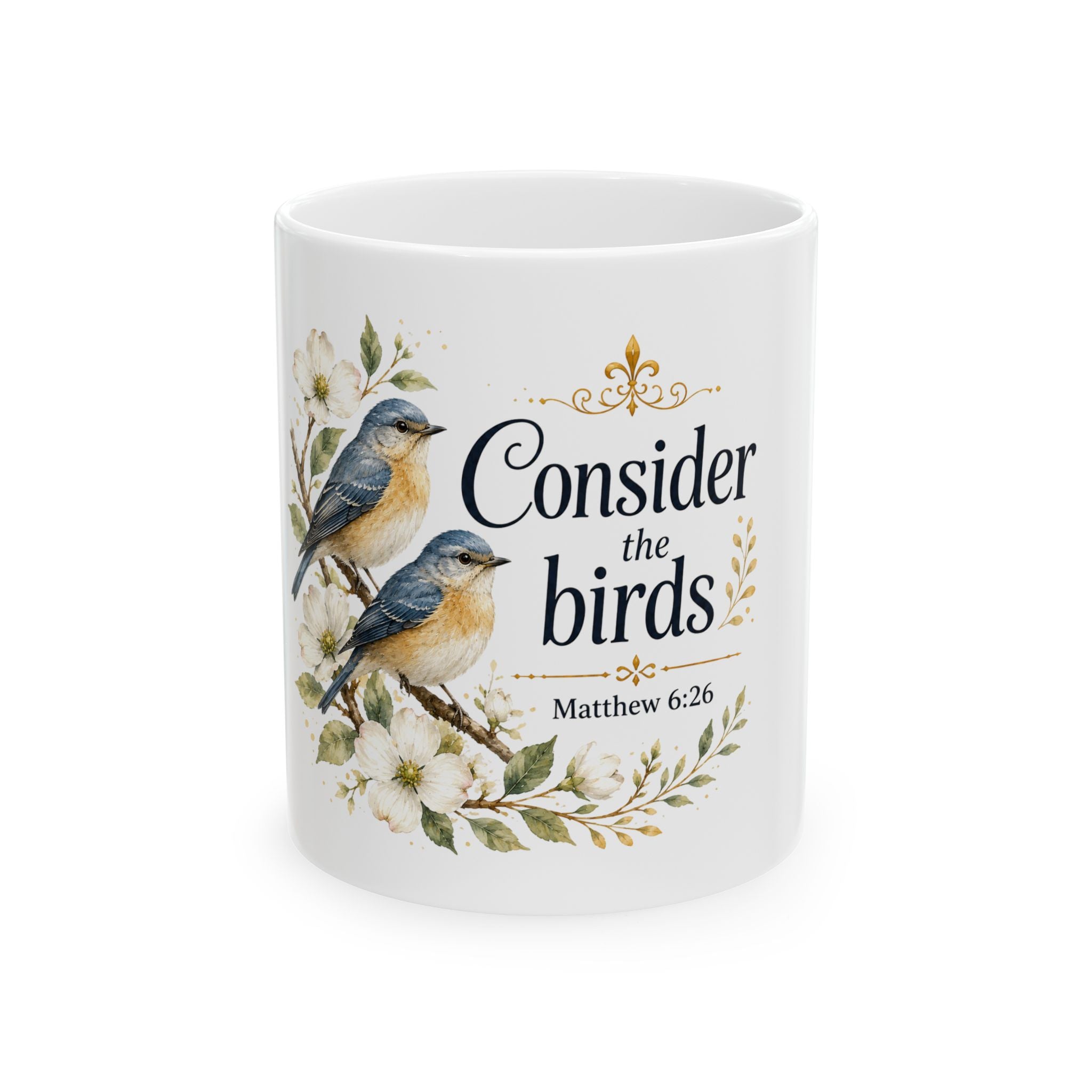 Spiritual Bird Illustration Ceramic Mug | 11oz 15oz