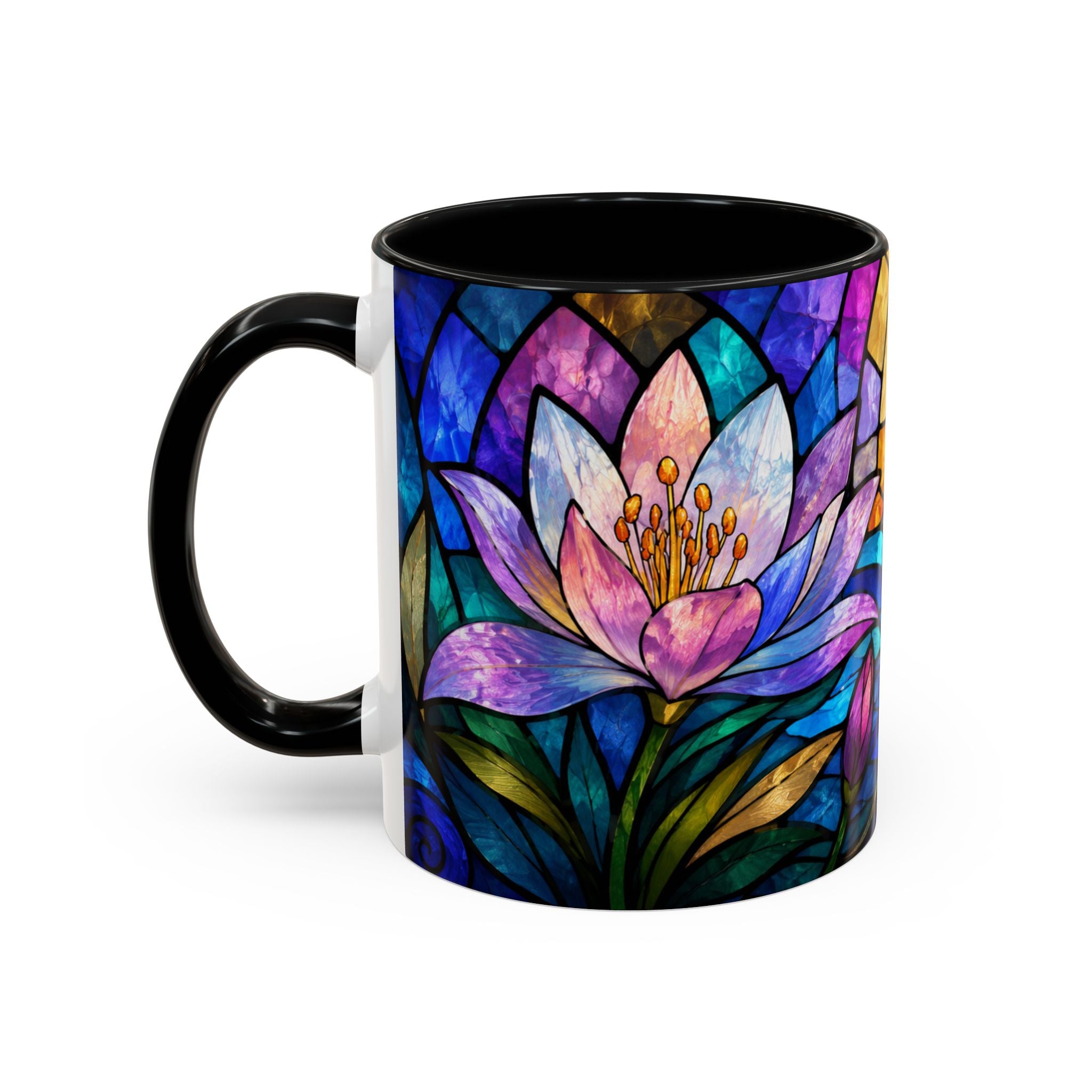 Matthew 11:28 Bible Verse Mug, Christian Coffee Cup, Come To Me All Who Are Weary Mug, Stained Glass Scripture Gift, Faith Prayer Mug