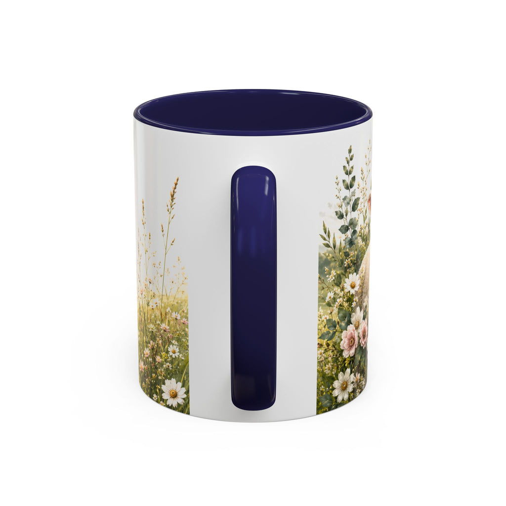Innocence & Surrender to God Accent Coffee Mug | Religious Faith Scripture