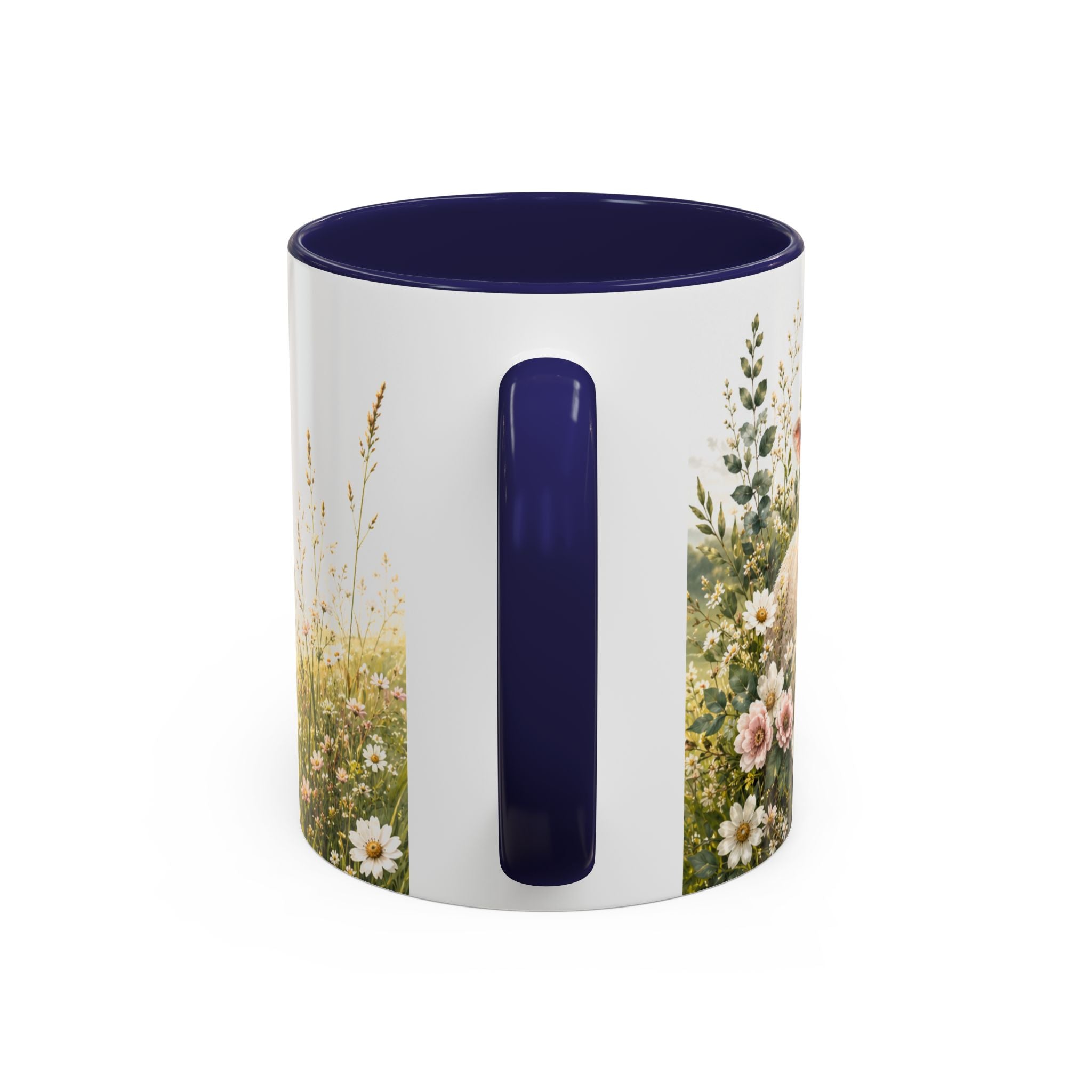 Innocence & Surrender to God Accent Coffee Mug | Religious Faith Scripture