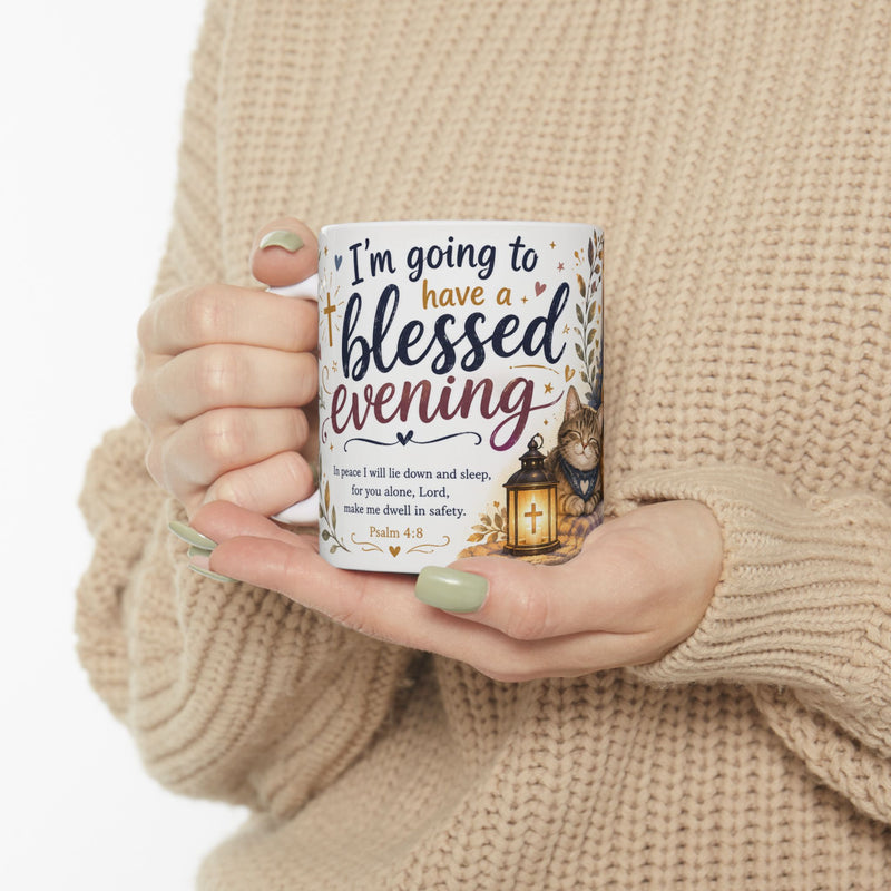 Christian Cat Mug, Faithful Kittens Coffee Cup