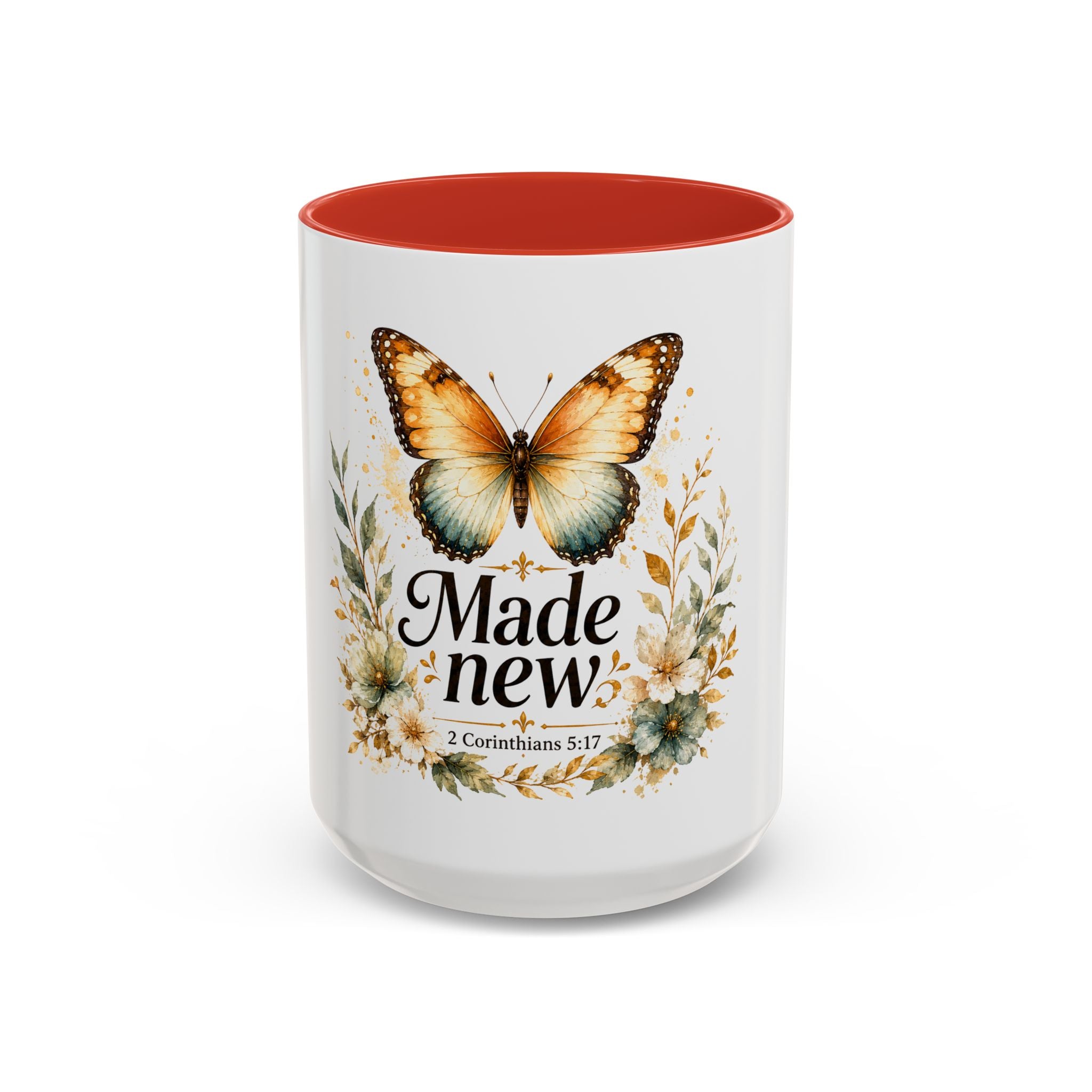 Spiritual Butterfly Morning Accent Coffee Mug | 11oz 15oz