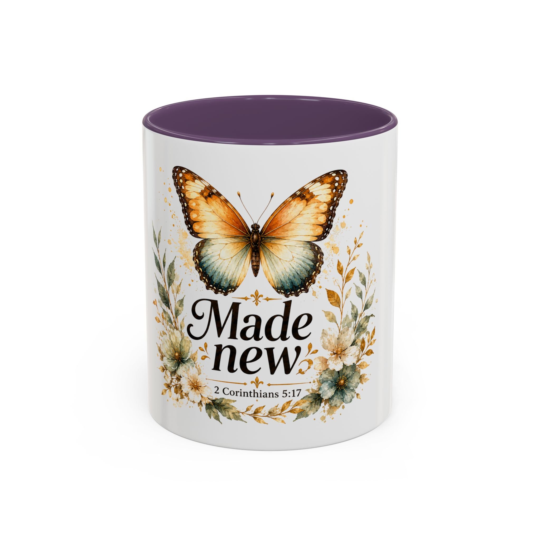 Spiritual Butterfly Morning Accent Coffee Mug | 11oz 15oz