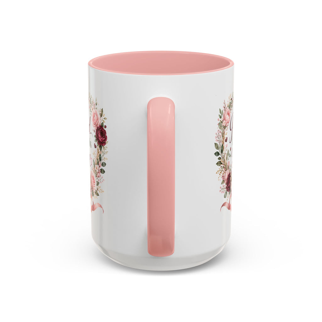 Prayed for This Love Mug, Christian Gift for Wife or Girlfriend, Romantic Bible Verse Mug, James 1:17 Floral Love Coffee Cup