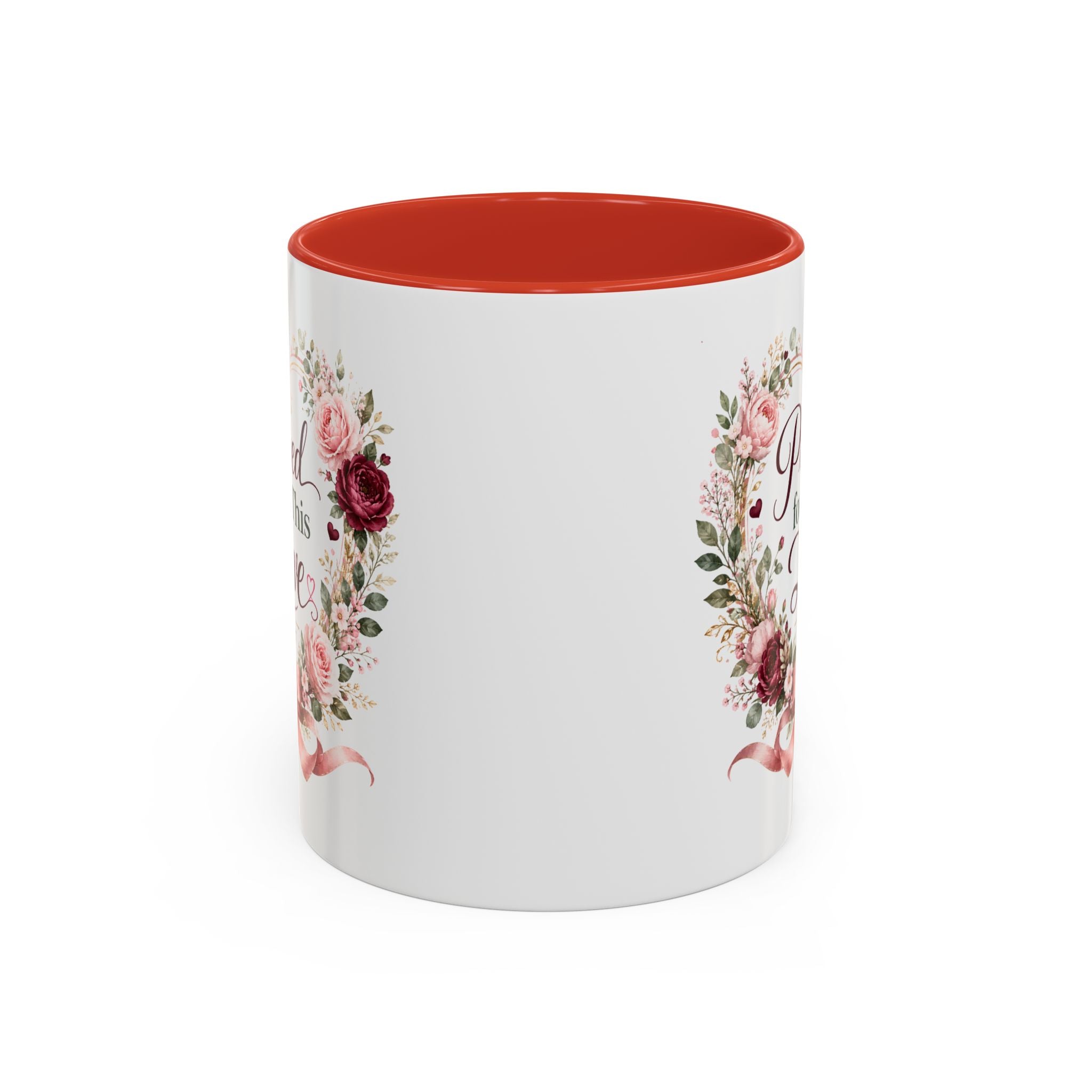 Prayed for This Love Mug, Christian Gift for Wife or Girlfriend, Romantic Bible Verse Mug, James 1:17 Floral Love Coffee Cup