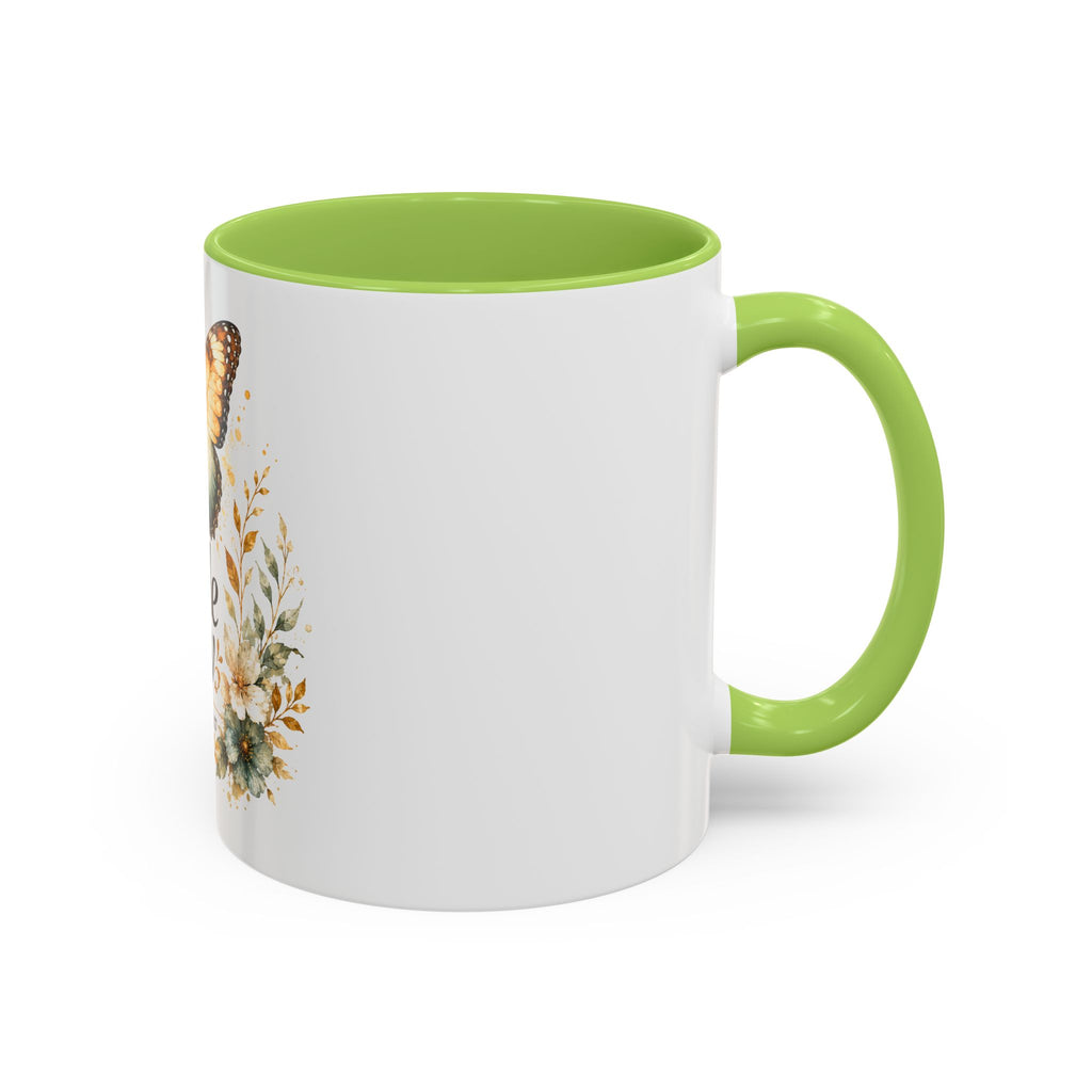Spiritual Butterfly Morning Accent Coffee Mug | 11oz 15oz