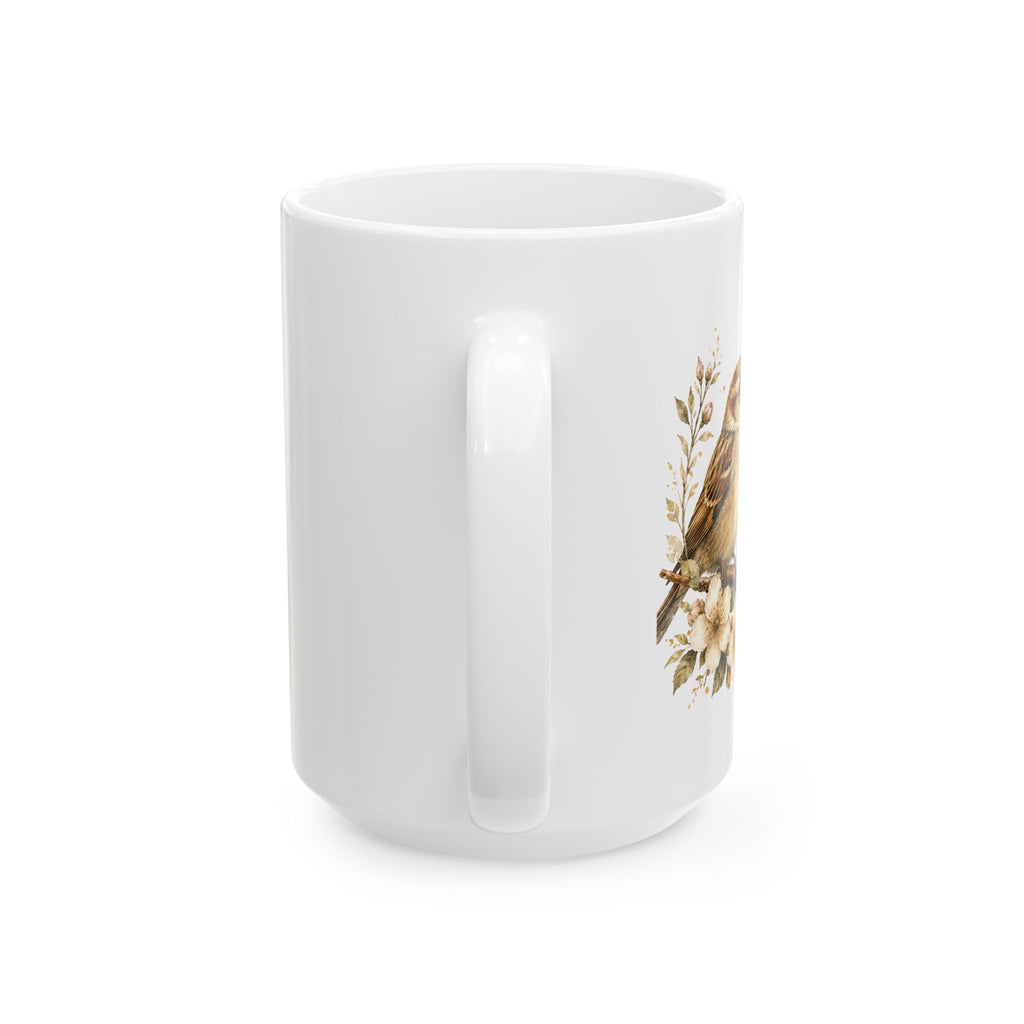 Morning Self-Worth Ceramic Mug | Inspirational Quote, Positive Affirmation