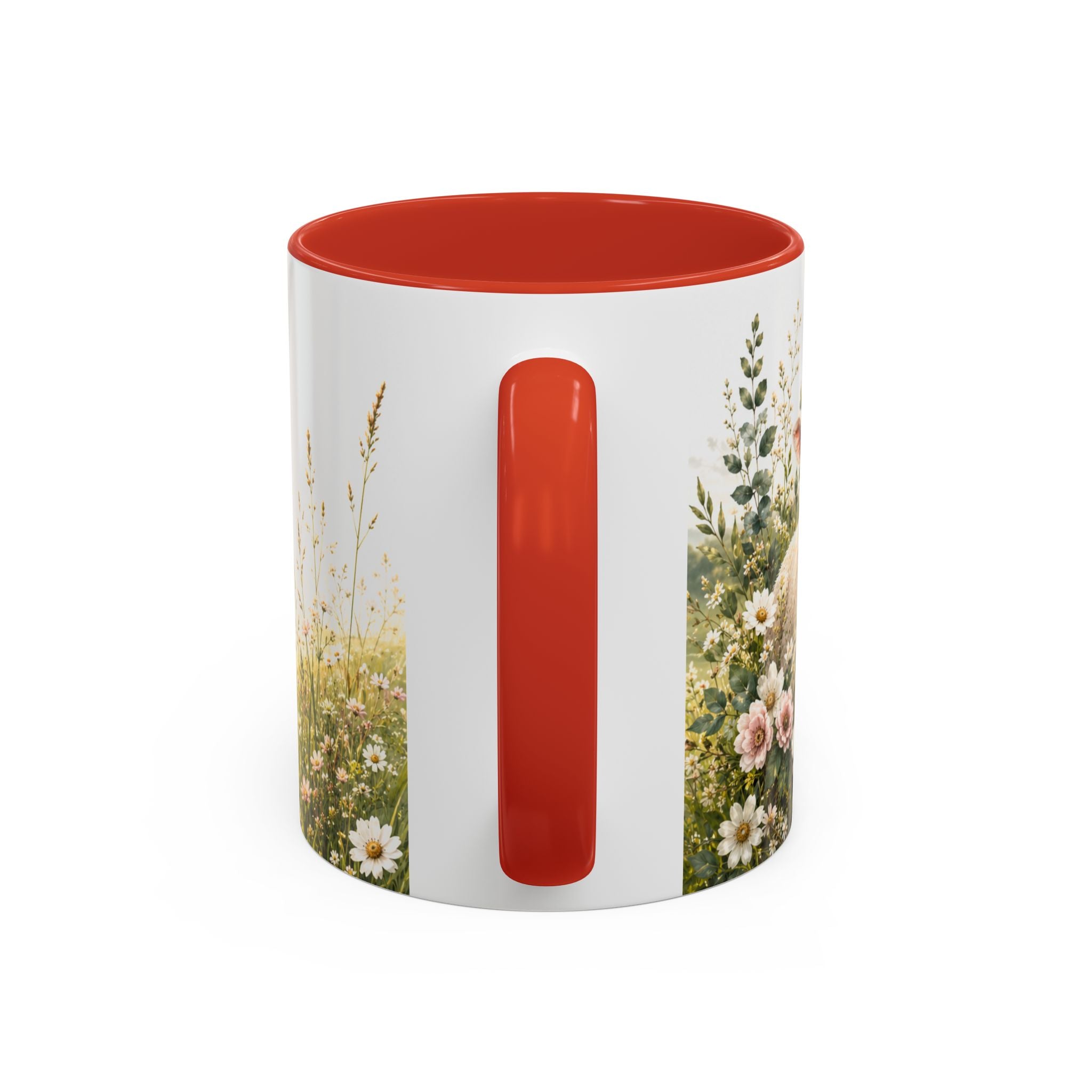 Innocence & Surrender to God Accent Coffee Mug | Religious Faith Scripture