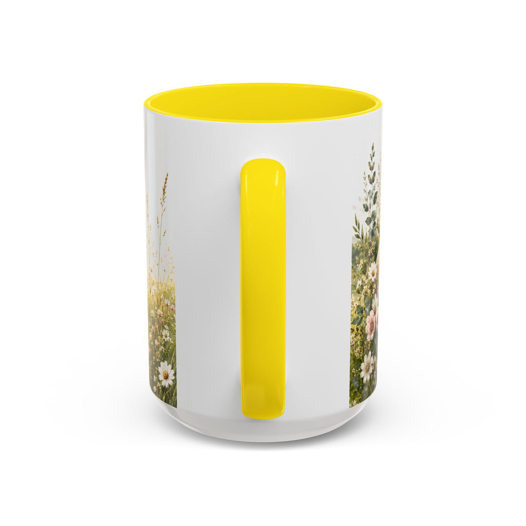 Innocence & Surrender to God Accent Coffee Mug | Religious Faith Scripture