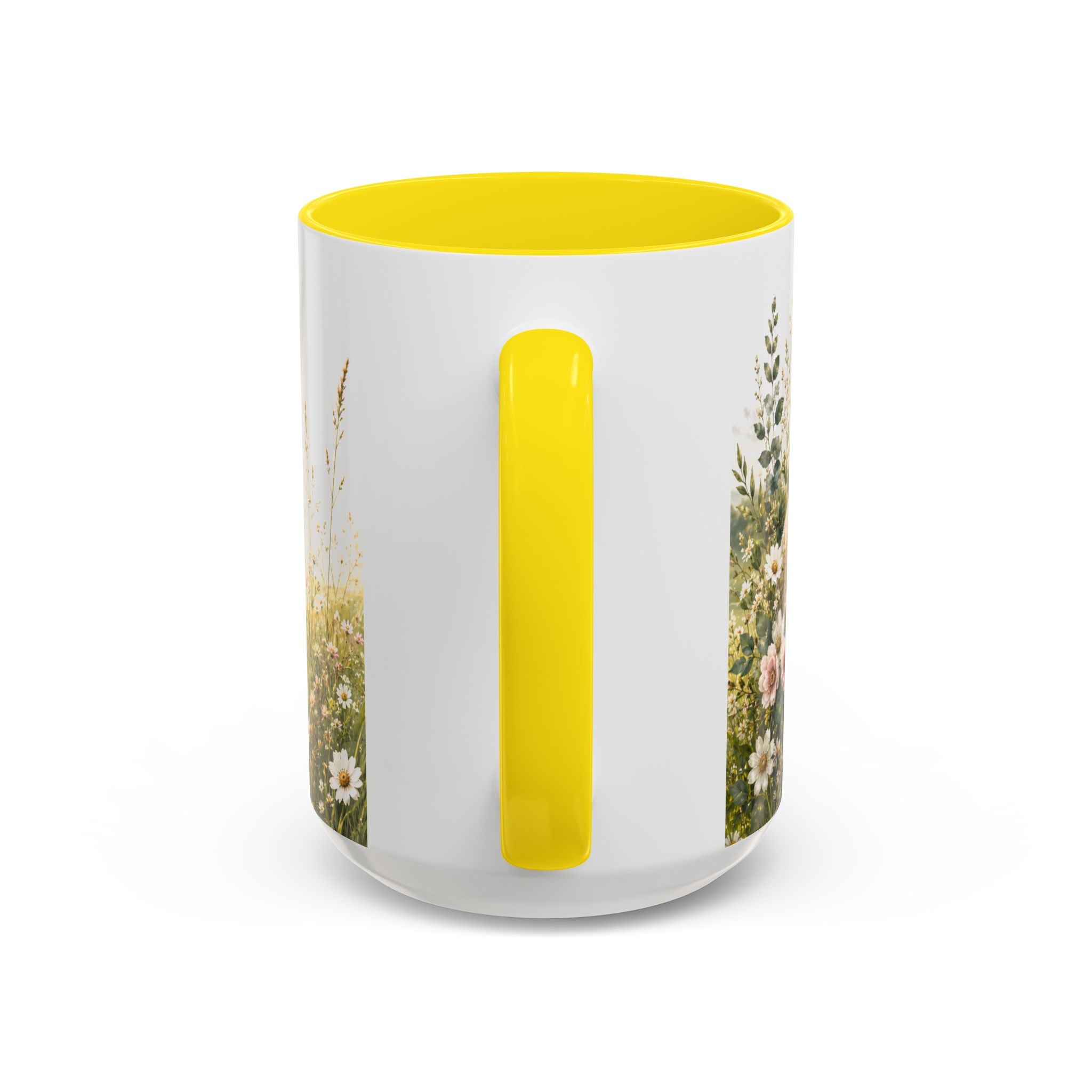 Innocence & Surrender to God Accent Coffee Mug | Religious Faith Scripture