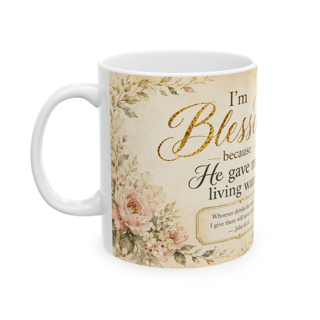 Living Water Christian Mug