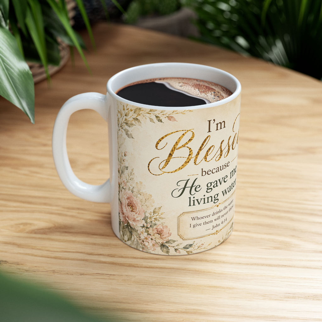 Living Water Christian Mug